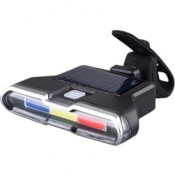 Scooter Solar Led Kırmızı Mavi Sarı Işıklı Yanan İkaz Işığı Scooter Solar Led Kırmızı Mavi Sarı Işıklı Yanan İkaz Işığı