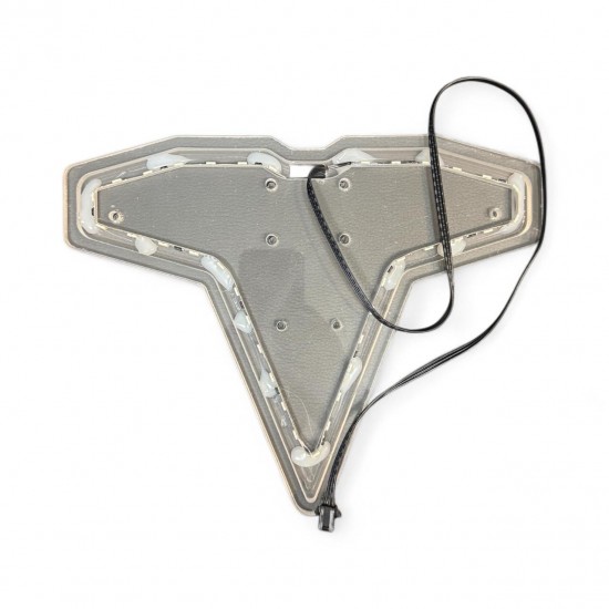 Onvo RX-8 Arka Üçgen Pleksi (Mika) LEDLİ