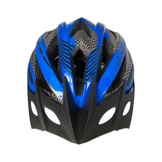 Ayarlanabilir Vizörlü Scooter Kask Mavi